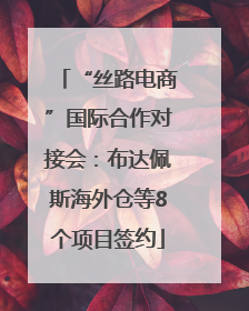 “丝路电商”国际合作对接会：布达佩斯海外仓等8个项目签约