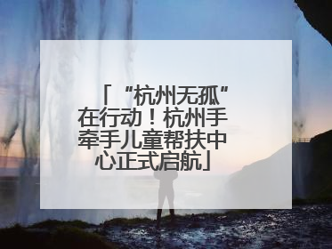 “杭州无孤”在行动！杭州手牵手儿童帮扶中心正式启航