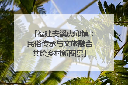福建安溪虎邱镇：民俗传承与文旅融合共绘乡村新图景