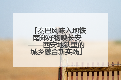 秦巴风味入地铁 南郑好物映长安——西安地铁里的城乡融合新实践
