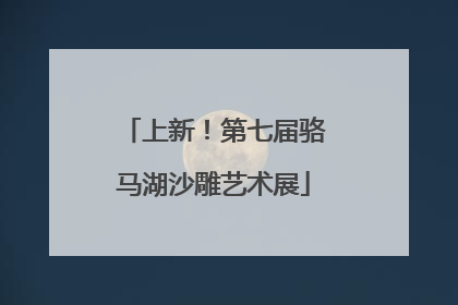 上新！第七届骆马湖沙雕艺术展