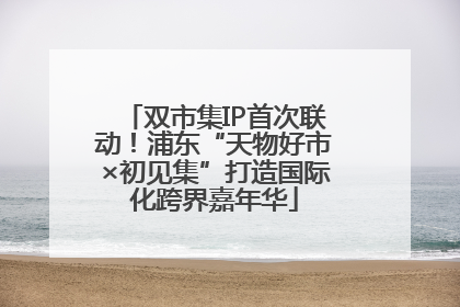 双市集IP首次联动！浦东“天物好市×初见集”打造国际化跨界嘉年华