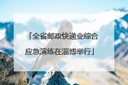 全省邮政快递业综合应急演练在淄博举行