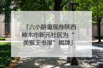 六小龄童现身陕西神木市新元社区为“美猴王书屋”揭牌