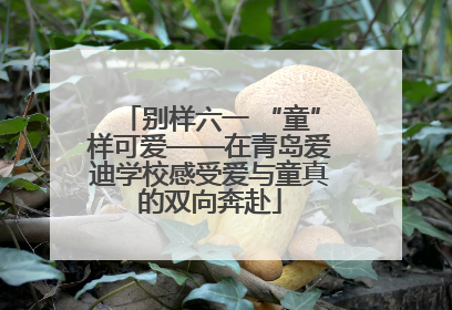 别样六一 “童”样可爱——在青岛爱迪学校感受爱与童真的双向奔赴