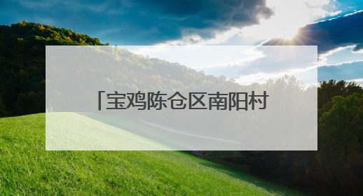 宝鸡陈仓区南阳村：大棚经济结硕果 乡村振兴绘新图