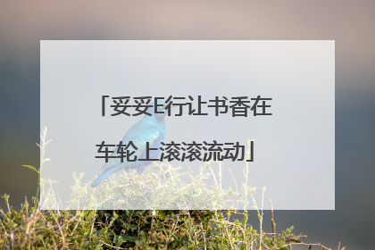 妥妥E行让书香在车轮上滚滚流动