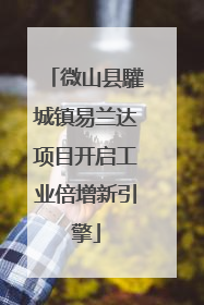 微山县驩城镇易兰达项目开启工业倍增新引擎