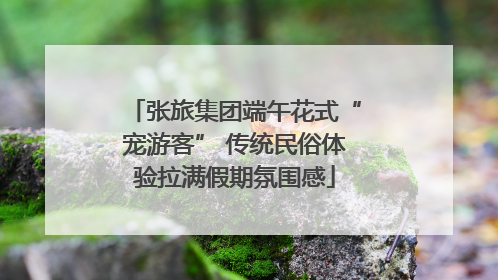 张旅集团端午花式“宠游客” 传统民俗体验拉满假期氛围感