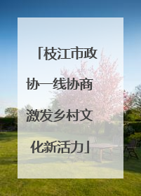 枝江市政协一线协商激发乡村文化新活力