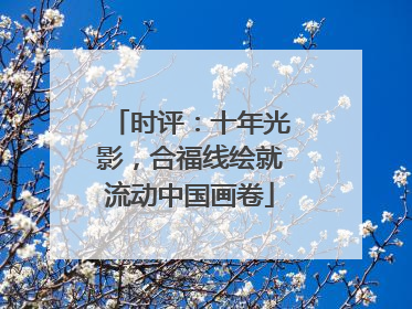 时评：十年光影，合福线绘就流动中国画卷