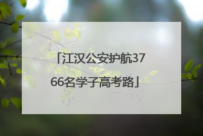 江汉公安护航3766名学子高考路