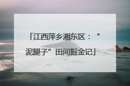 江西萍乡湘东区：“泥腿子”田间掘金记