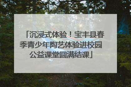 沉浸式体验！宝丰县春季青少年陶艺体验进校园公益课堂圆满结课