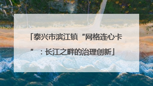 泰兴市滨江镇“网格连心卡”：长江之畔的治理创新