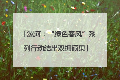 漯河：“绿色春风”系列行动结出双拥硕果