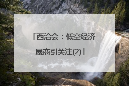 西洽会：低空经济展商引关注(2)
