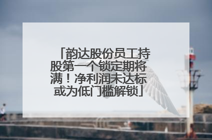 韵达股份员工持股第一个锁定期将满！净利润未达标或为低门槛解锁