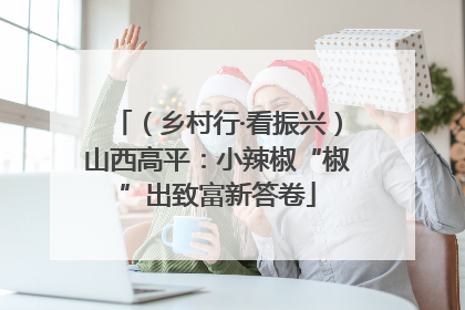 （乡村行·看振兴）山西高平：小辣椒“椒”出致富新答卷
